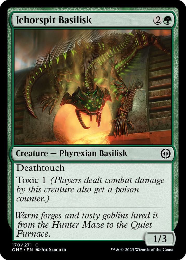 SJ Ichorspit Basilisk - Phyrexia: All Will Be One (ONE) Phyrexia: All Will Be One