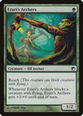 SJ Ezuri's Archers - Scars of Mirrodin (SOM) Scars of Mirrodin