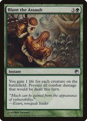 SJ Blunt the Assault - Scars of Mirrodin (SOM) Scars of Mirrodin