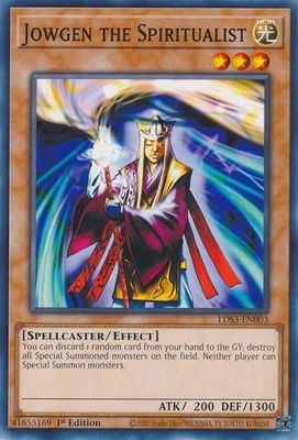 SJ Jowgen the Spiritualist - Legendary Duelists: Season 3 (LDS3) Legendary Duelists: Season 3