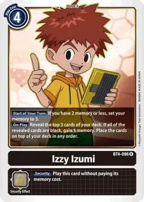 Izzy Izumi - Great Legend (BT04) Great Legend