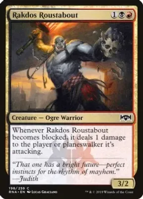 Rakdos Roustabout - Ravnica Allegiance (RNA) Ravnica Allegiance *Espanol*