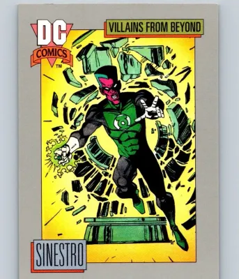 Sinestro #138 1992 Impel DC Cosmic Card