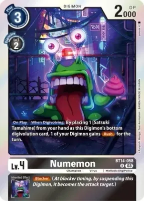 Numemon - Blast Ace (BT14)
Blast Ace Foil