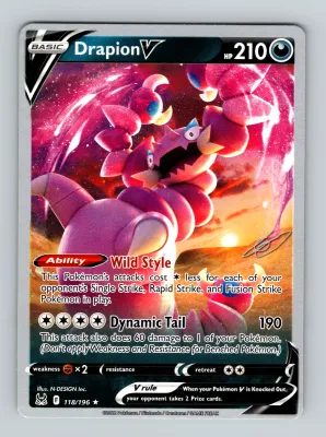 Drapion V -  Campeonatos del Mundo 2023 - 118/196(Gabriel Fernandez)