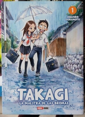 SHX4-1k Takagi La Maestra de las Bromas Manga Volumen 1 Espanol Panini