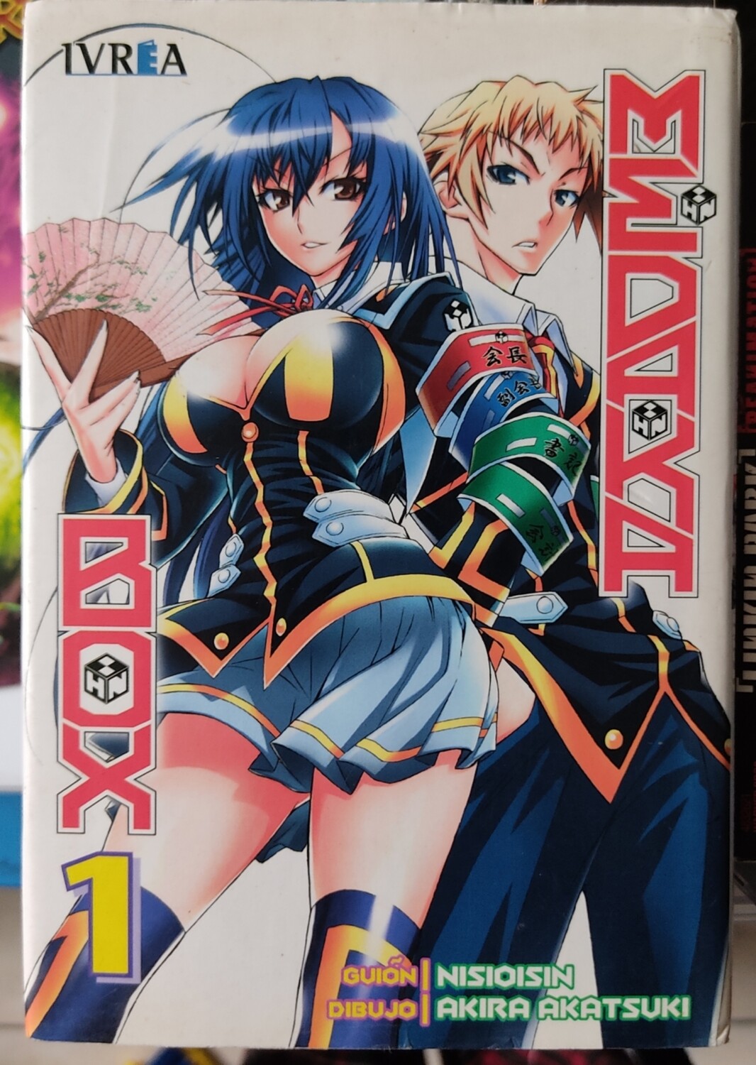 SJ1 Medaka Box Manga Volumen 1 Espanol Ivrea