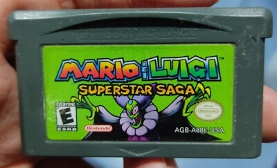 SH1 Mario Luigi Superstar Saga Nintendo Game Boy Advance
