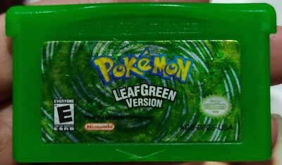 SJ Pokemon Leaf Green Nintendo Game Boy Advance