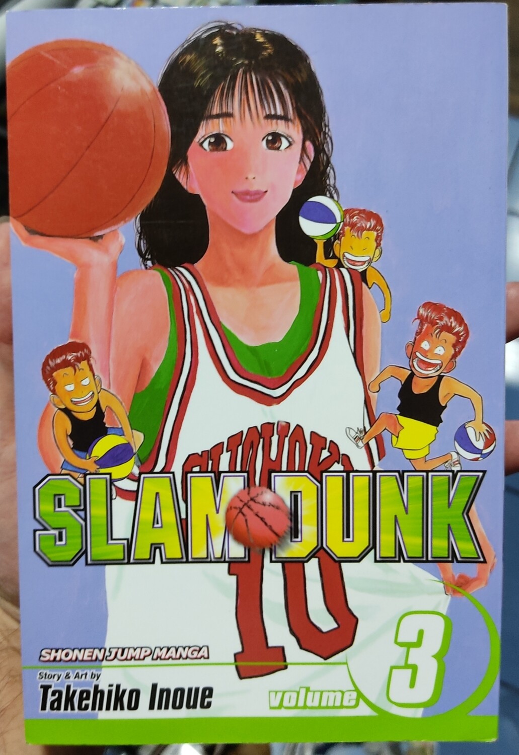 SJ6 Slam Dunk Manga Volumen 3 Ingles