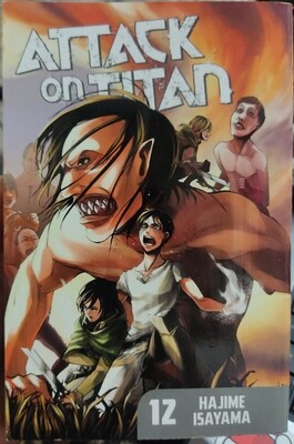 SJ2 Attack on Titan Manga Volumen 12 Ingles