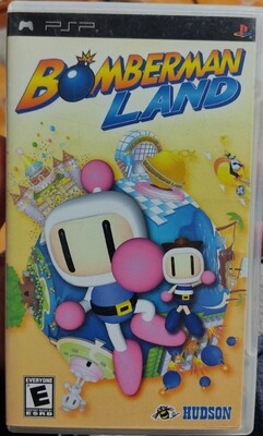 SH1 Bomberman Land PSP Usado Completo Playstation