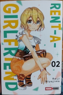SJ2  Rent a Girlfriend Manga Volumen 2 Espanol Panini