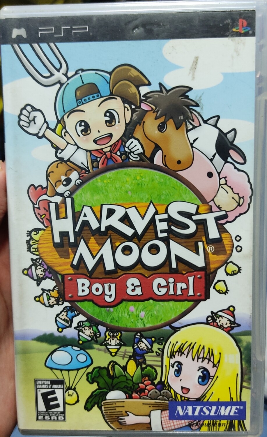 SJ2 Harvest Moon Boy Girl PSP Usado Completo