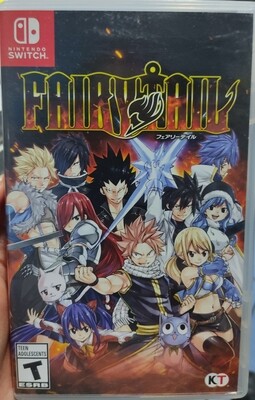 SJ1 Fairy Tail Nintendo Switch Usado Completo