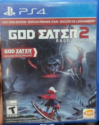 SJ2 God Eater 2 Rage Burst Playstation 4