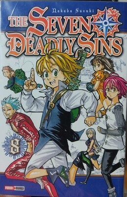 SJ6 The Seven Deadly Sins Manga Volumen 8 Espanol Panini