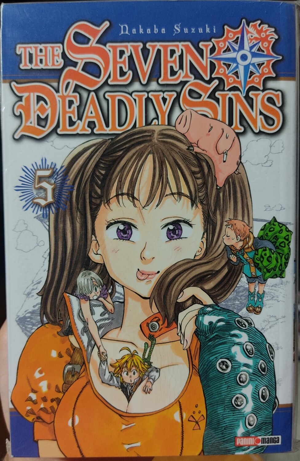 SJ2 The Seven Deadly Sins Manga Volumen 5 Espanol