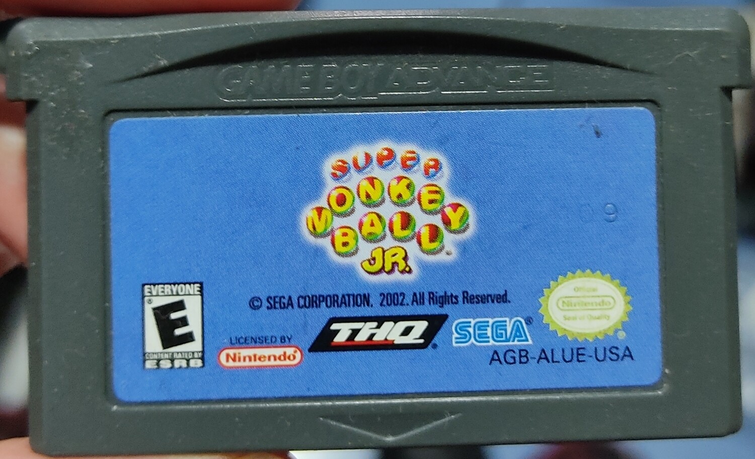 SH1 Super Monkey Ball JR Nintendo Game Boy Advance