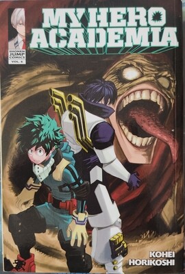 SH24 My Hero Academia Manga Volumen 6 Ingles Viz Media