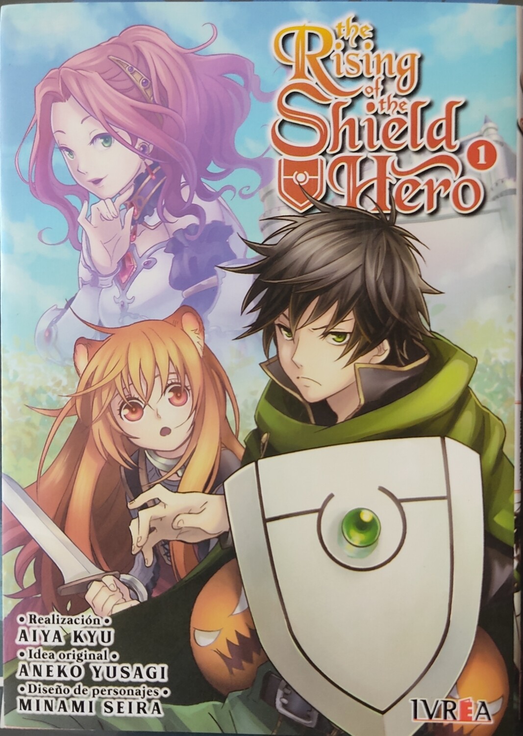 SH1 The Rising of the Shield Hero Manga Volumen 1 Espanol Ivrea