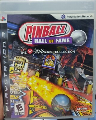 SH20 Pinball Hall of Fame The Williams Collection Playstation 3 Usado Completo