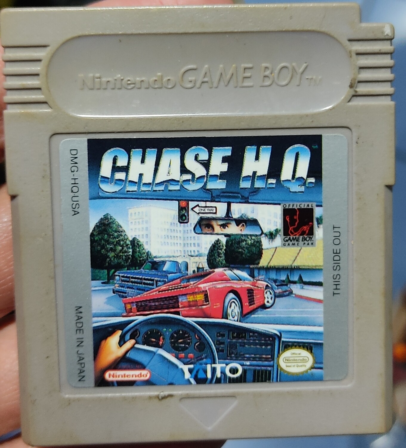 SH1 Chase H Q Secret Police Nintendo Game Boy Cartucho