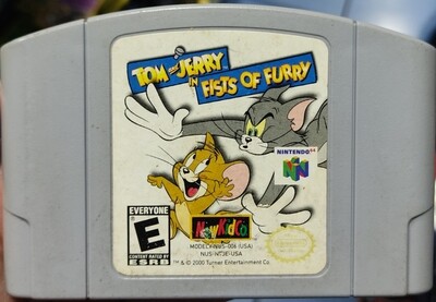 SJF Tom and Jerry in Fists of Furry Nintendo 64 Cartucho