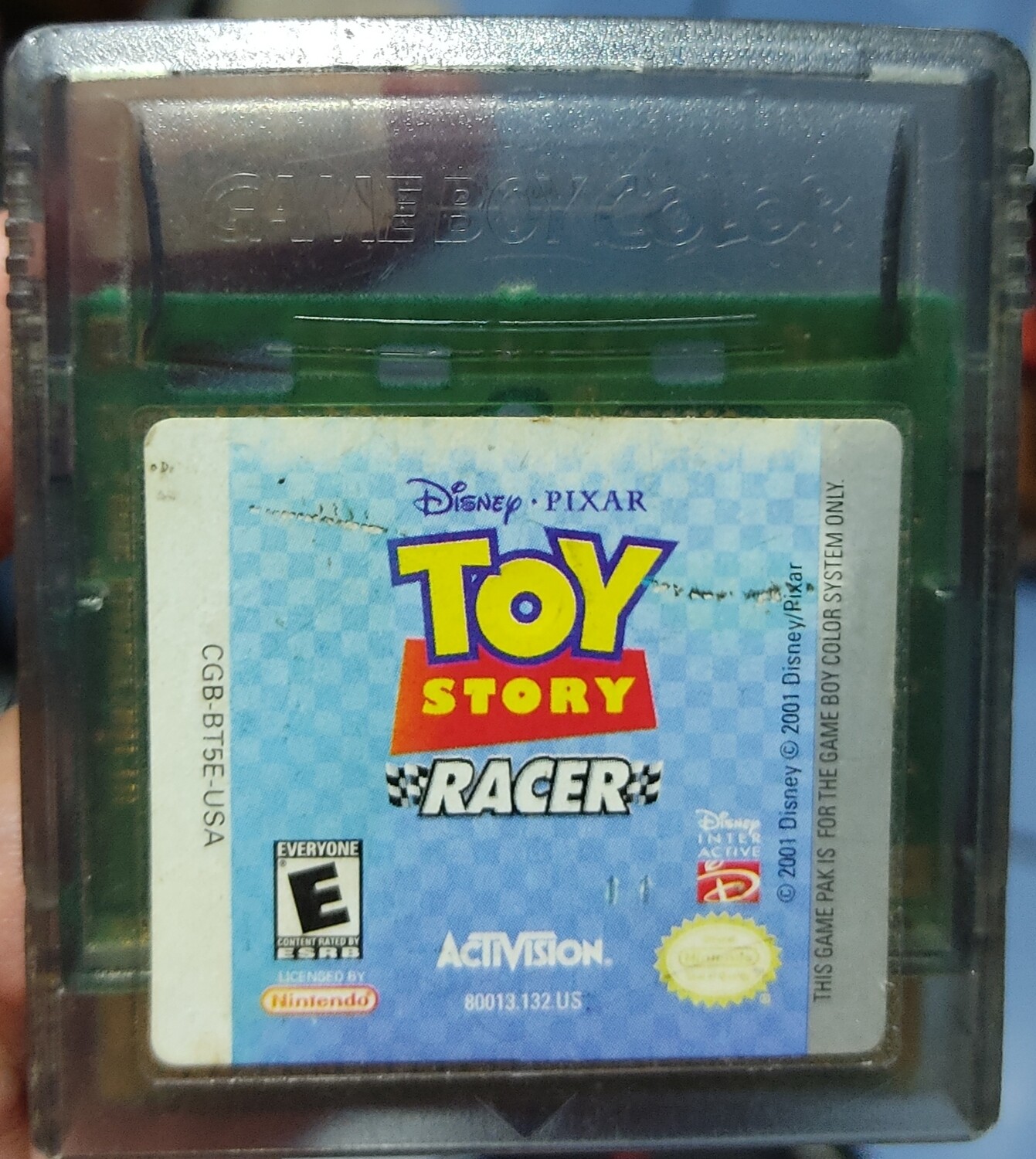 SJF Toy Story Racer Nintendo Game Boy Color Cartucho  Activision Disney Pixar