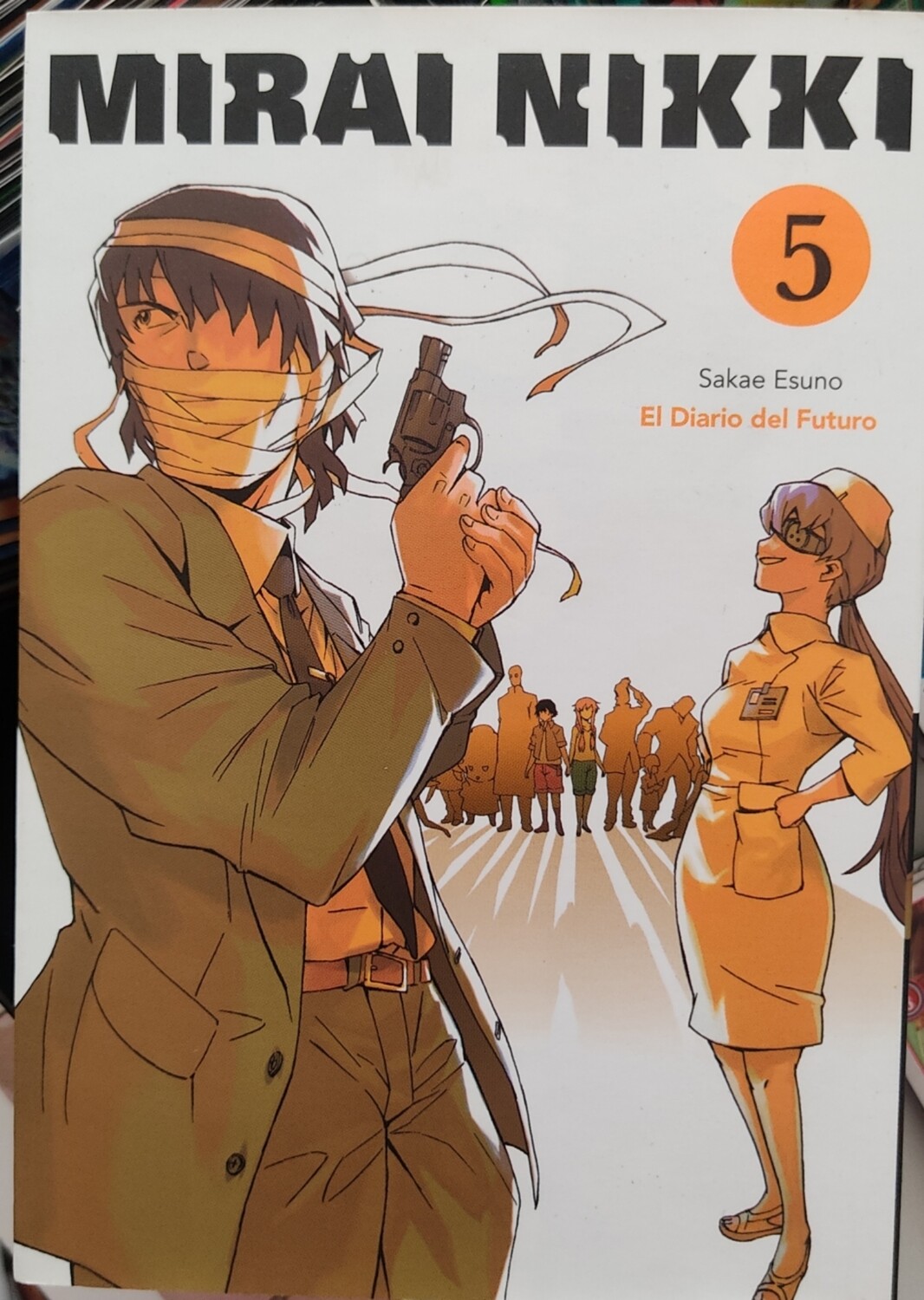 SJ1 Mirai Nikki Manga Volumen 5 Espanol Kamite