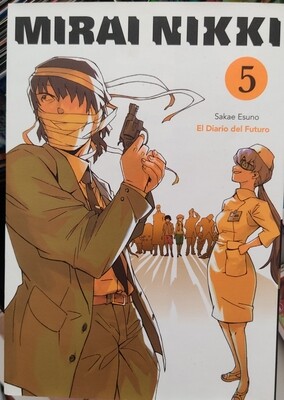 SJ1 Mirai Nikki Manga Volumen 5 Espanol Kamite