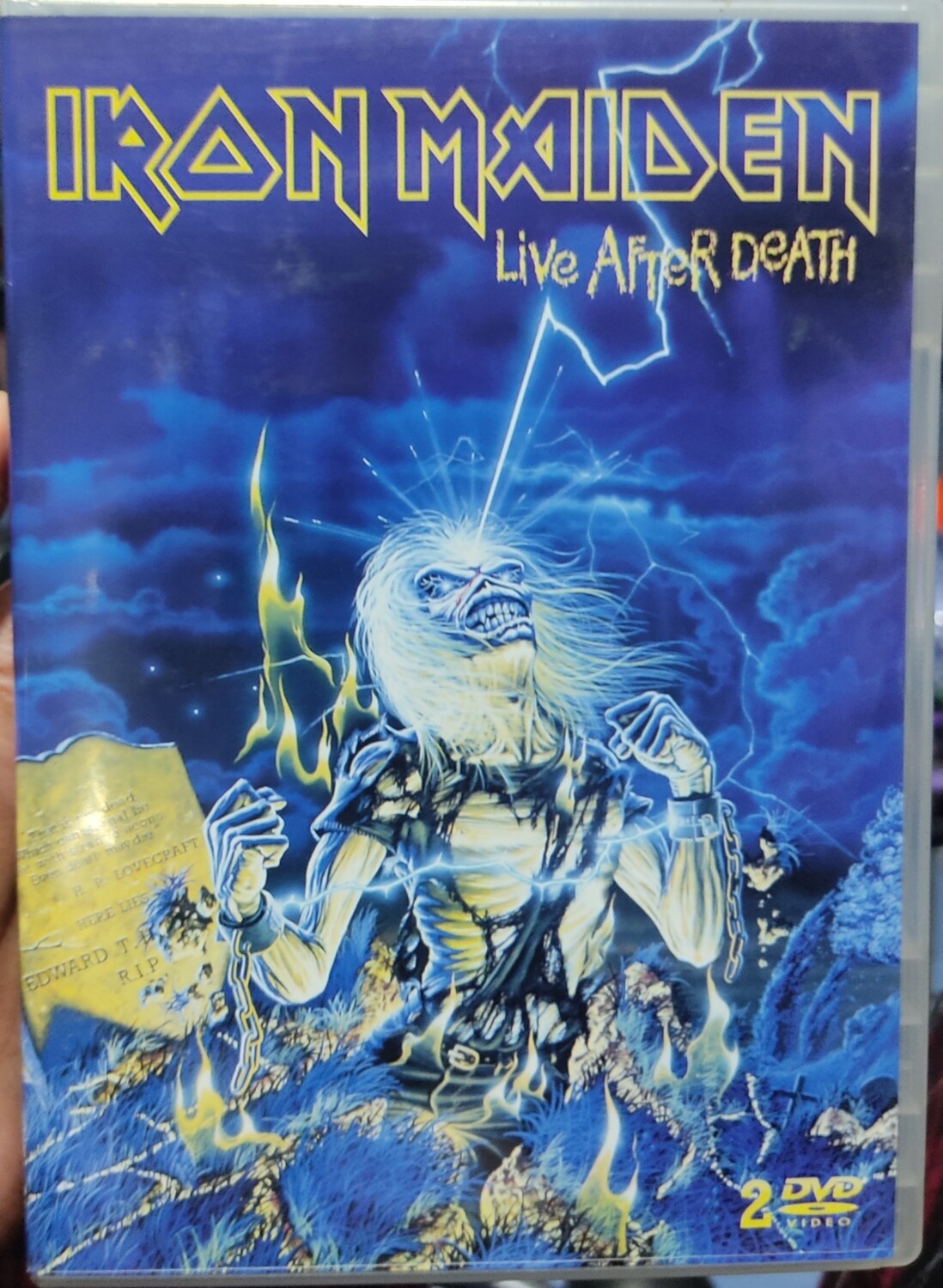 SH20 Iron Maiden Live After Death DVD Musica