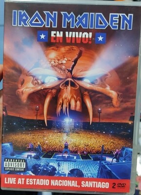 SH20 Iron Maiden en Vivo Live at Estadio Nacional Santiago DVD Completo