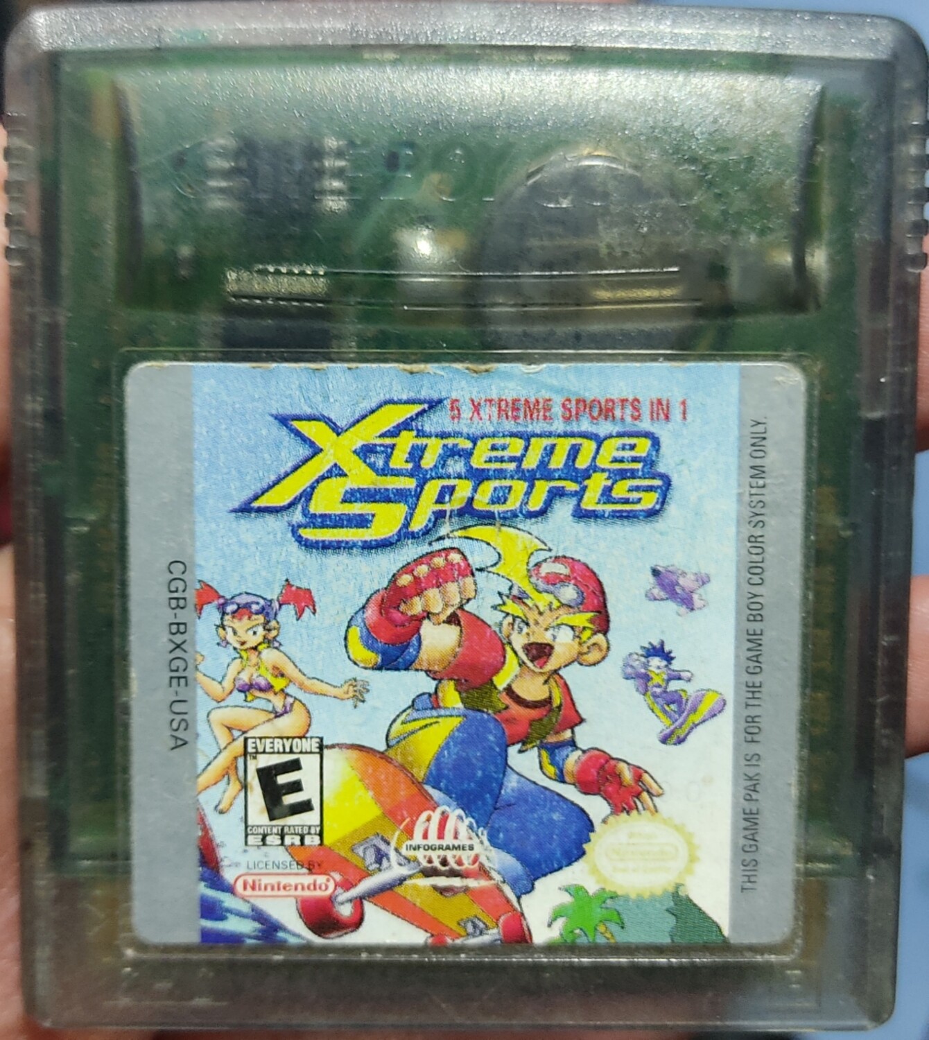 SJF Xtreme Sports Nintendo Game Boy