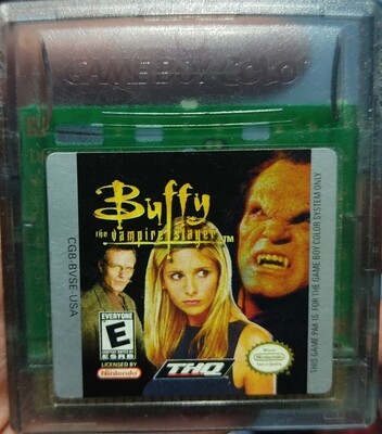 SJF Buffy The Vampire Slayer Nintendo Game Boy