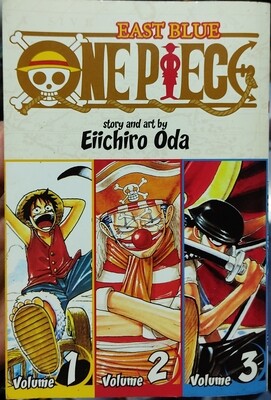 SJ2 One Piece Manga Volumen 1 2 3 Ingles Viz Media