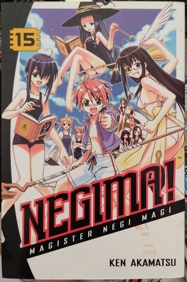 UP1 Negima Manga Volumen 15 Ingles Del Rey