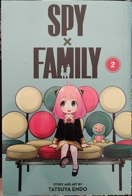 SH1 Spy x Family Manga Volumen 2 Ingles Viz Media