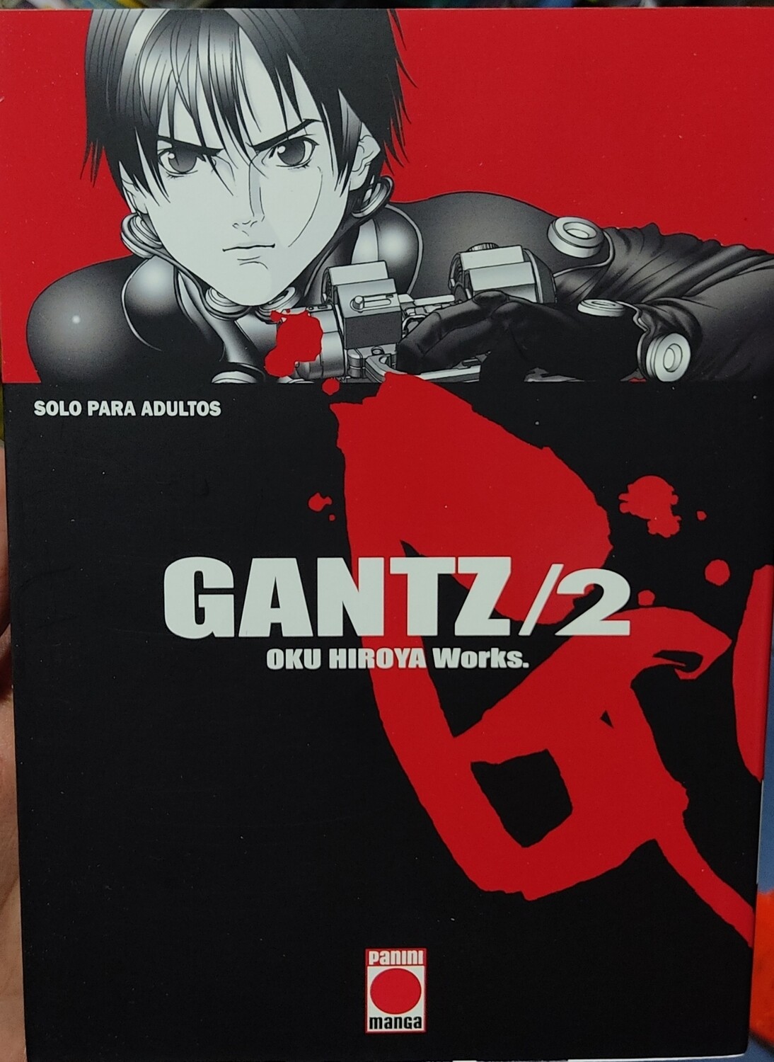 SJ2 Gantz Manga Volumen 2 Espanol Panini