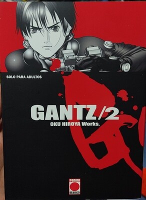 SJ2 Gantz Manga Volumen 2 Espanol Panini