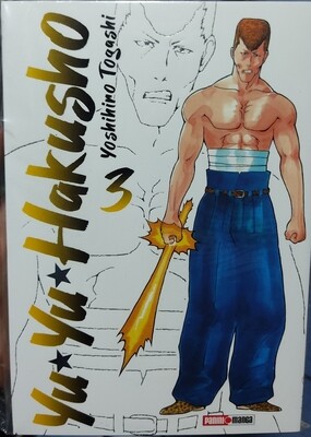 SJ2 Yu Yu Hakusho Manga Volumen 3 Espanol Panini