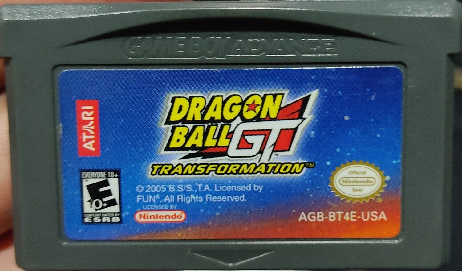 SJF Dragon Ball GT Transformation Nintendo Game Boy Advance Cartucho