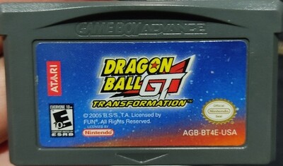 SJF Dragon Ball GT Transformation Nintendo Game Boy Advance Cartucho