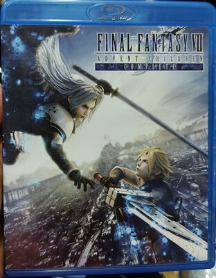 SJ2 Final Fantasy Advent Children Complete Blu Ray Original Espanol Ingles Usado Completo