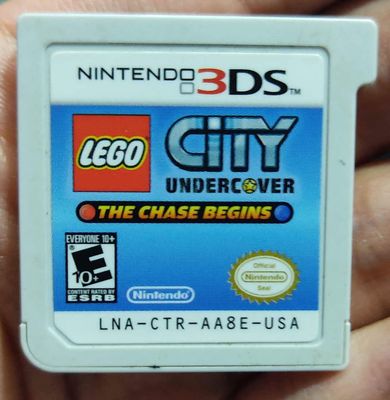 SJ LEGO CITY UNDERCOVER: THE CHASE BEGINS  (Nintendo 3DS) Cartucho