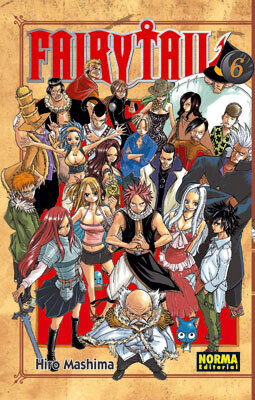 SJ2 Fairy Tail Manga Volumen 6 Español Norma