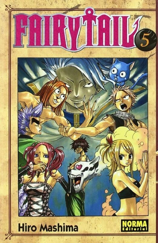 SJ2 Fairy Tail Manga Volumen 5 Español Norma