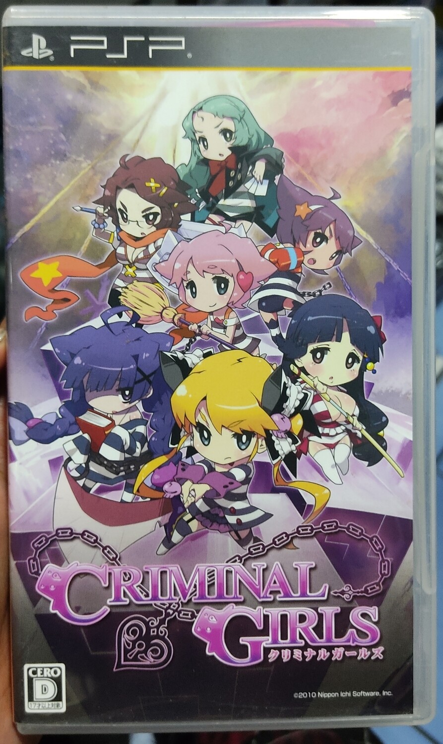 SJ2 Criminal Girls PSP Usado Completo Playstation