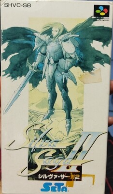 SHX2 Silva Saga II Super Famicom Usado Completo