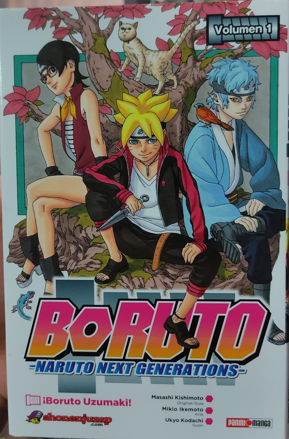 SH1 Boruto Manga Volumen 1 Espanol Panini